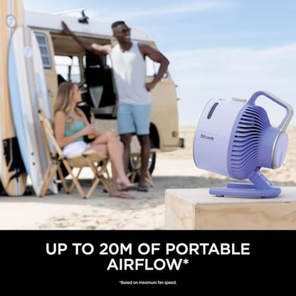 Shark FlexBreeze HydroGo Misting Fan FA050UKPK, Lilac