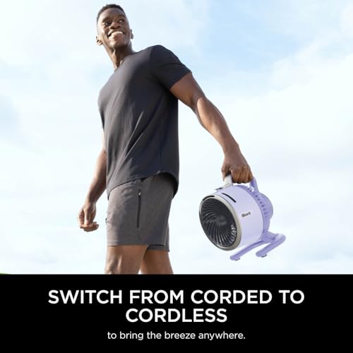 Shark FlexBreeze HydroGo Misting Fan FA050UKPK, Lilac