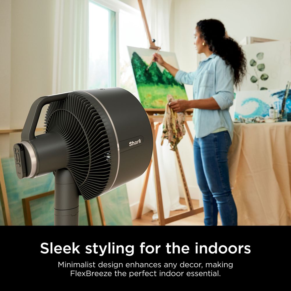 Shark FlexBreeze Cordless Fan with InstaCool Misting, 5 Speeds