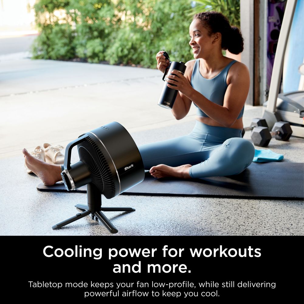 Shark FlexBreeze Cordless Fan with InstaCool Misting, 5 Speeds