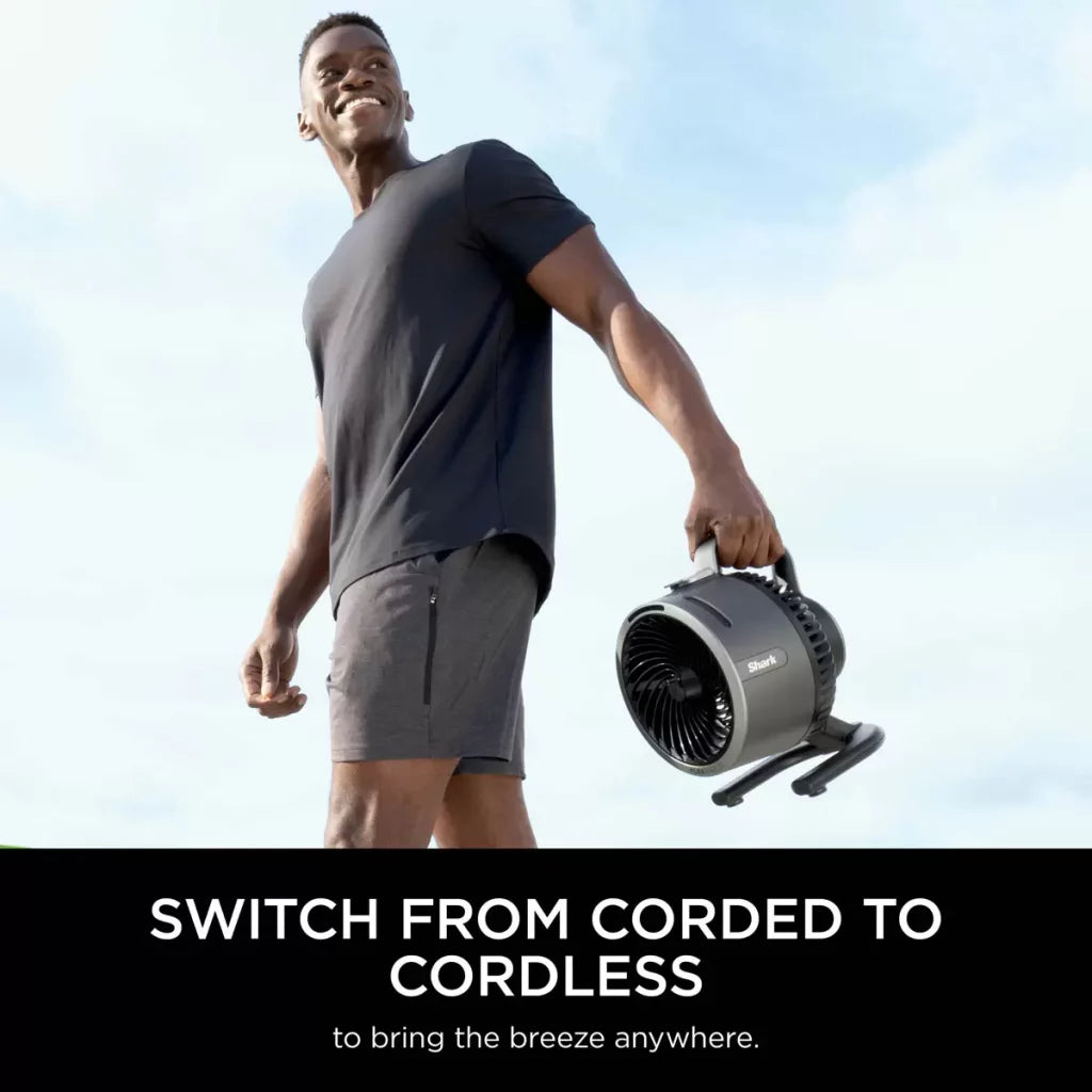 Shark FlexBreeze HydroGo Cordless Misting Fan FA050UKDV,