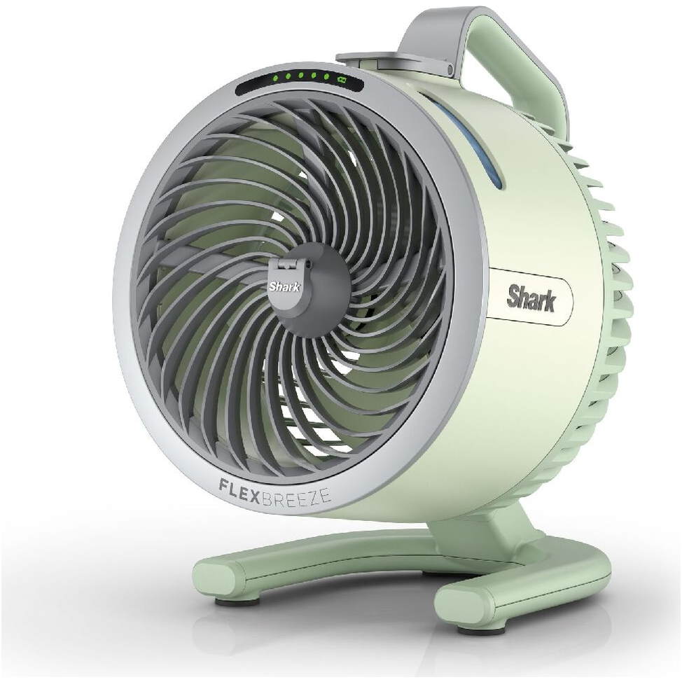 Shark FlexBreeze HydroGo Misting Fan FA050UKPK, Mint Green