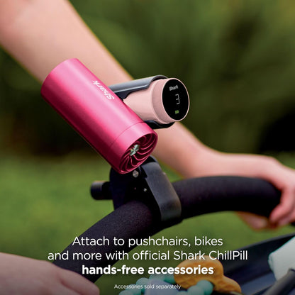 Shark ChillPill 3-in-1 Personal Cooling Fan with Mist & InstaChill System – Dragon Fruit